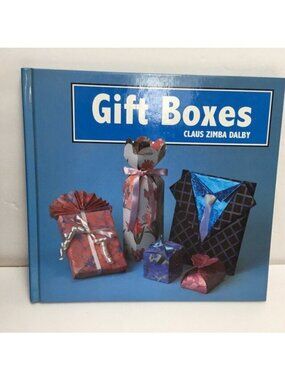 Gift Boxes Claus Zimba Dalby Hardcover Craft Book Guide Creative Packaging Ideas